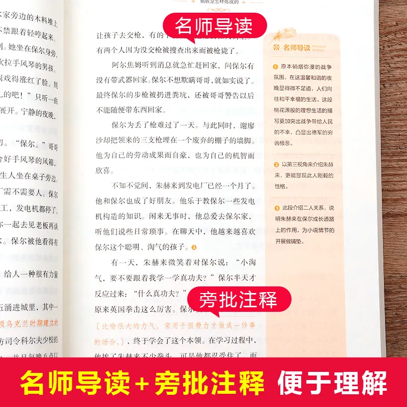 经典常谈朱自清和钢铁是怎样炼成的必读正版原著八年级下册课外书八下初中阅读名著书籍怎么练非人教版人民傅雷家书长谈出版社教育 - 图1