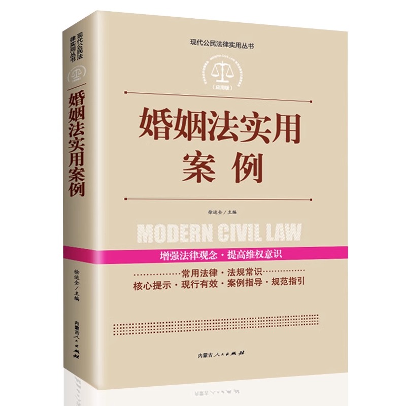 全案例讲解】婚姻法实用案例以案释法解读婚姻家庭法婚姻法同步2023年案例结婚离婚子女财务纠纷司法解释条文婚姻家庭实用法律书籍 - 图3