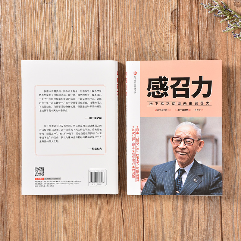 正版包邮感召力 松下幸之助谈未来领导力公司企业经营管理励志