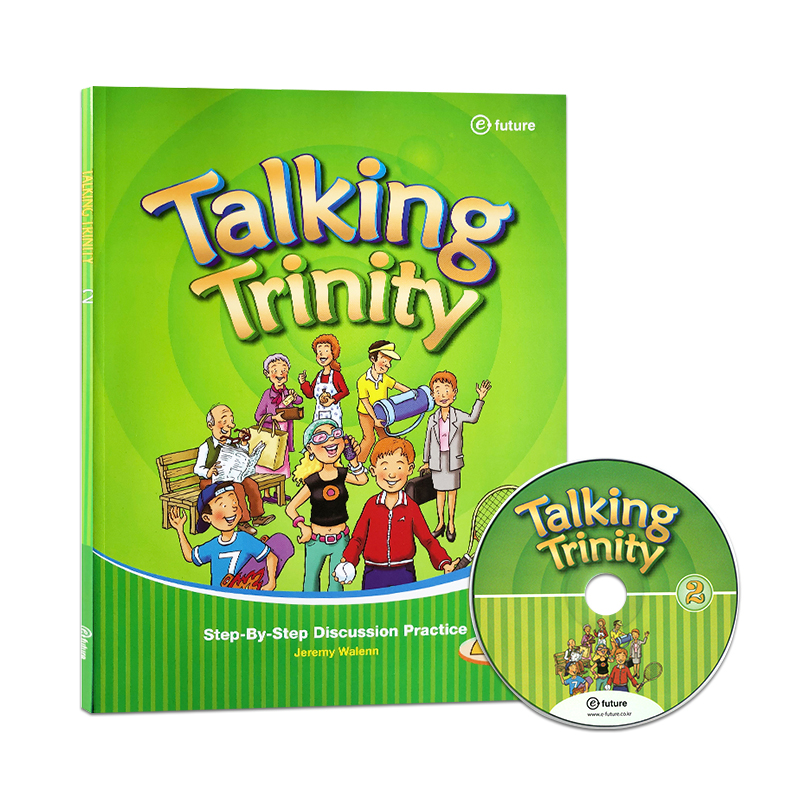 【进口直营】英文原版 talking trinity 2级 少儿英语训练教材6-12岁麦克森圣三一日常口语专项小学高级入门强化练习训练