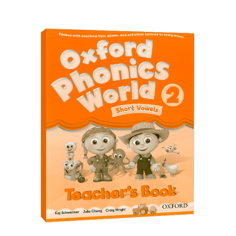 【进口直营】原版进口新版Oxford Phonics World 1 2 3 4 5 6级别教师用书OPW牛津少儿英语自然拼读发音规则教材赠音频视频资料