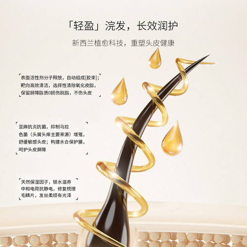 新西兰ecostore宜可诚洗发水无香低敏孕妇可用控油去屑蓬松洗发露 - 图2
