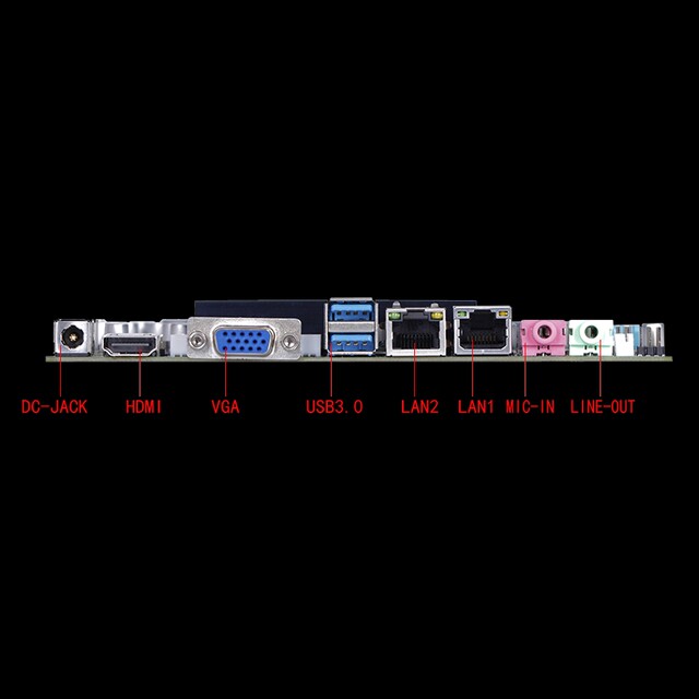ELSKY industrial control motherboard integrated support dual display 4K HD J3355/N4200 dual-core industrial small motherboard
