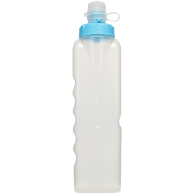 马拉松跑步运动水壶便携挤压贴身腰包水杯防尘自锁水式水瓶325ml-图3