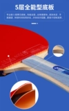 Red Double Hi Four Star Table Tennis Racket 2 упаковка пять звезд, 1 -я звезда, 1 сингл 456 -звездочный профессиональный класс Cyclone Straight Shot