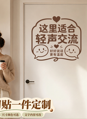 镜子门贴淋浴间ins风有趣玻璃贴纸自拍氛围墙贴贴墙橱窗贴定制