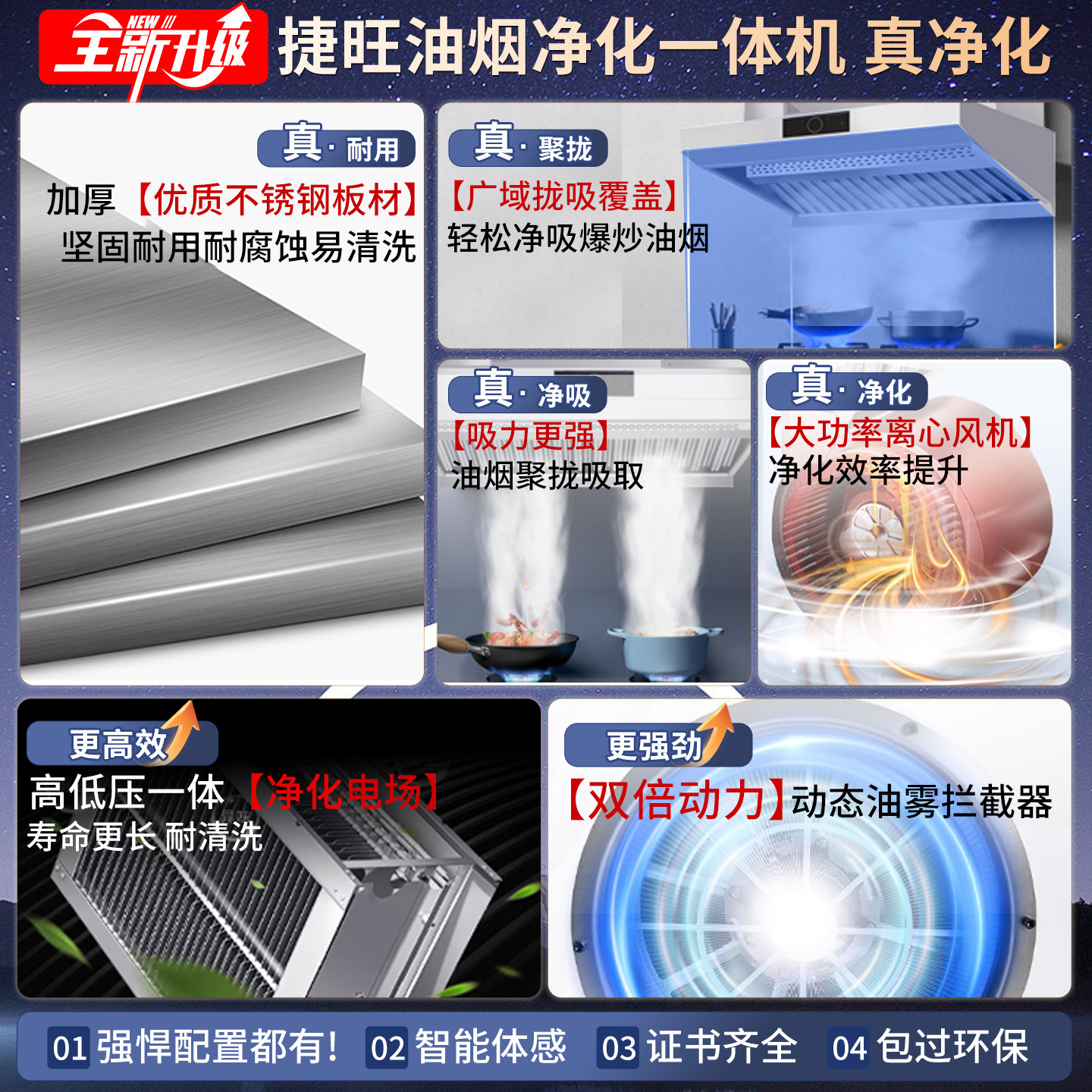 油烟净化一体机工程款商用大吸力低空净化器抽油烟机饭店餐饮厨,淘宝优惠券,粉丝福利购,淘宝优惠卷