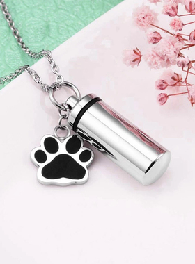 骨灰盒项链可打开圆柱