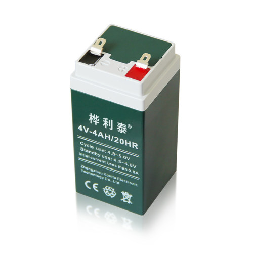 桦利泰电子秤电池4V4AH/20HR蓄电池专用电瓶童车6v5A通用电池4ah-图3