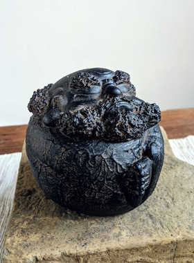 仿古中国风天精致茶宠达摩茶桌摆件精品精致茶桌茶台装饰品中式