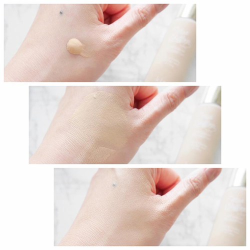 Ldk杂志好评 日本kiss雪纺柔纱防晒雾面哑光持妆粉底液30g