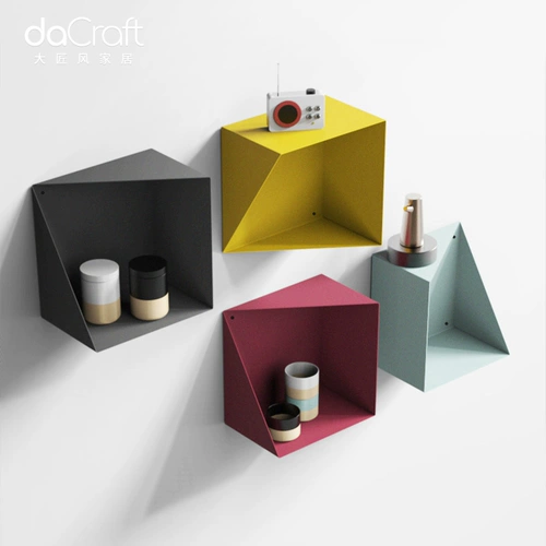 Креативное настенное крепление для гостиной для спальни, декор, система хранения