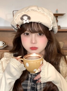 奈里原创春夏米菲八角帽