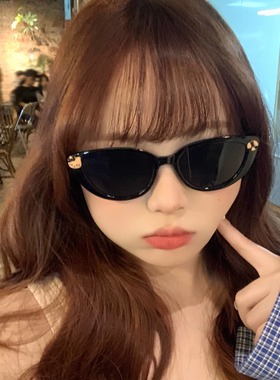 奈里猫眼糖果色kt墨镜