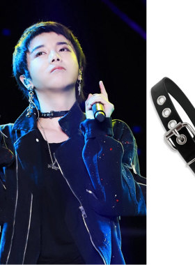 CHOKER明星抖音同款火星人项链