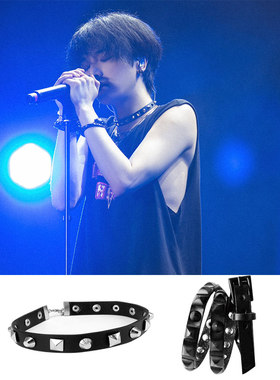 铆钉多层手环花花同款