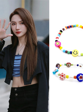 陆婷同款韩国圆方块糖