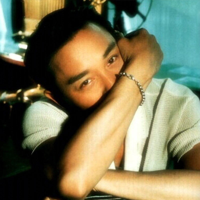 张国荣哥哥Leslie明星同款手链钛钢情侣四季相伴手镯环圈饰品周边