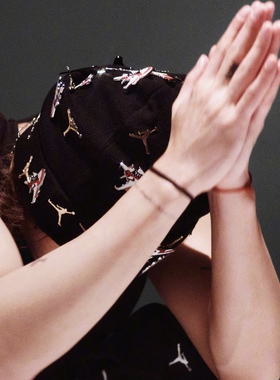 王嘉尔同款红色绳子串珠手链圈Jackson Wang新年