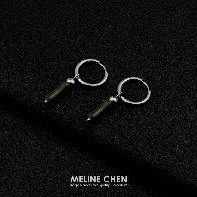 MELINE CHEN 竹林 新中式竹节创意小众设计高级国潮复古百搭男女,淘宝优惠券,粉丝福利购,淘宝优惠卷