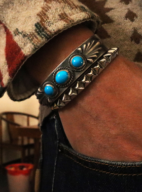 原创设计男女通用925纯银手镯