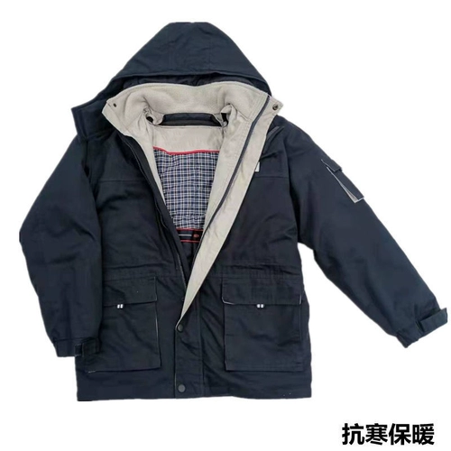 Зимняя антистатическая хлопковая удерживающая тепло куртка для работы