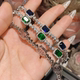 Dinner Gemstone Candy Series Light Luxury Love Colorful Bracelet
