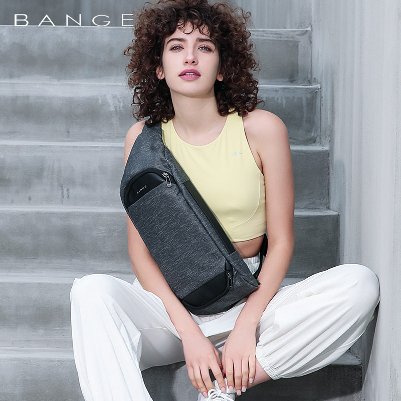 班歌新款男士胸包单肩包潮流腰包韩版轻薄休闲斜挎包跨境运动包,淘宝优惠券,粉丝福利购,淘宝优惠卷