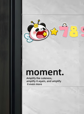 卡通嗡嗡熊门牌号家用原创