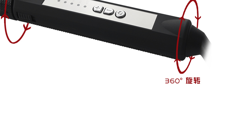 易科力男士电卷棒手动旋转专业影楼卷发棒羊毛卷持久大小卷不伤发