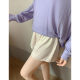 Meiyang Meiyang sleeps a Mei Jue simulation silk satin anti -light shorts home service pajamas