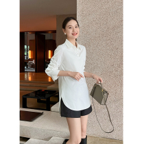 Meiyang MEIYANG (quick dry series) white boiled polo polo-shirt anti-wrinkle anti-wrinkle 100 lap-fit shirt