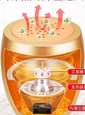 远红外线双屏坐灸仪艾灸仪器坐熏仪无烟艾灸扶阳凳艾灸凳厂家直销