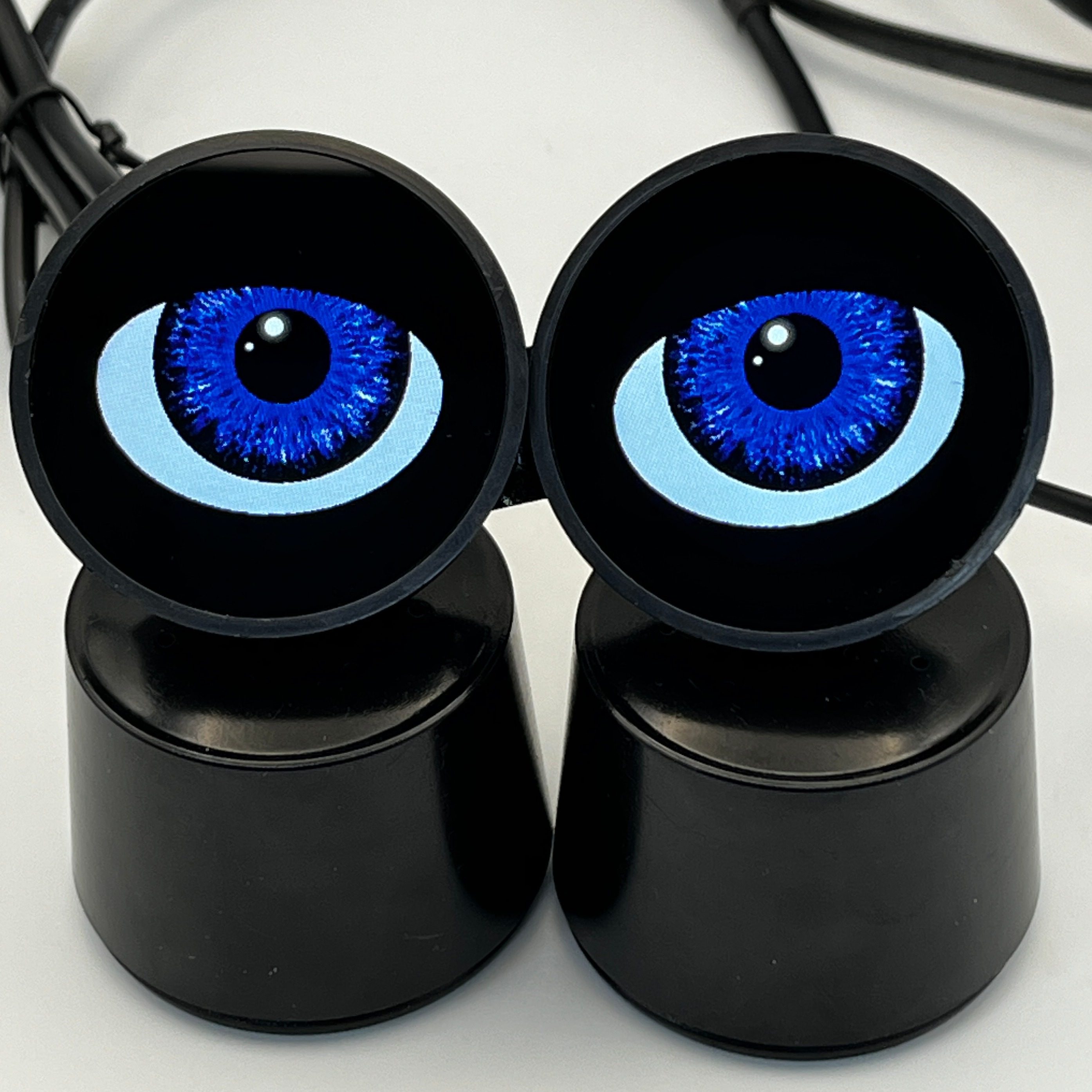 恶魔之眼赛博风机器人毛绒玩具DIY兽妆电动车眼睛,淘宝优惠券,粉丝福利购,淘宝优惠卷