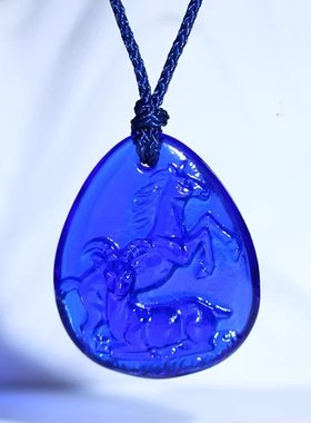 十二生肖琉璃吊坠男女通用