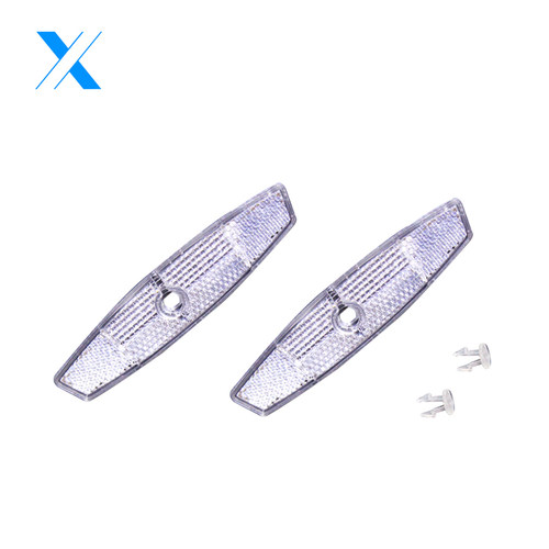 美利达通用自行车反光板山地车警示反光片车轮辐条夜骑行单车配件 - 图0