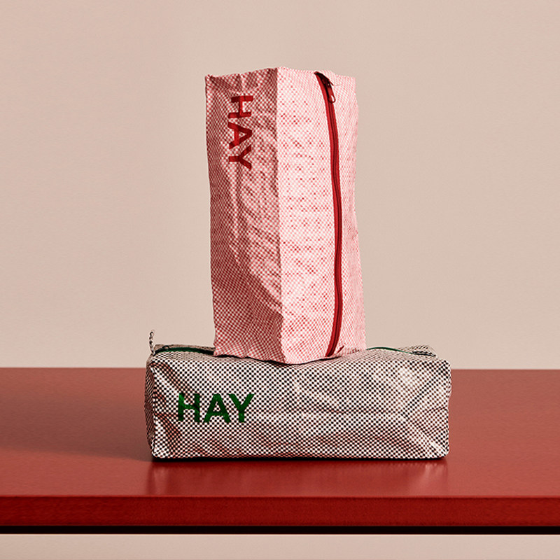 sort丹麦HAY像素格塑料收纳袋洗漱包笔袋手提袋单肩包CANDY MONO,淘宝优惠券,粉丝福利购,淘宝优惠卷