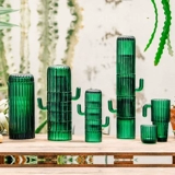 Сортировать испанскую творческую чашку Fairy Cup Saguaro зеленый свинцовый стеклянный чашка пива пива пива