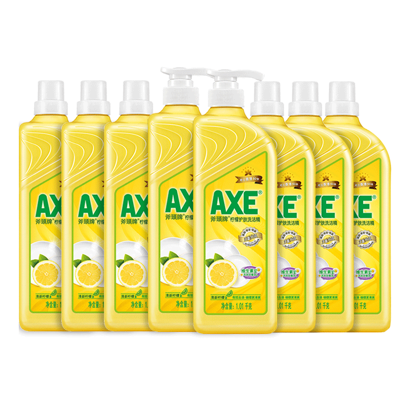 axe /斧头牌柠檬1.01 kg*洗洁精 爱搭居家日用洗洁精