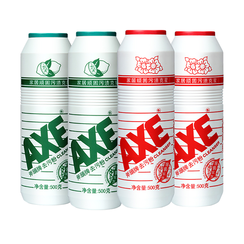 AXE斧头牌去污粉强力除垢厨房去油瓷砖卫生间锅底万清洁剂能苏打 - 图3
