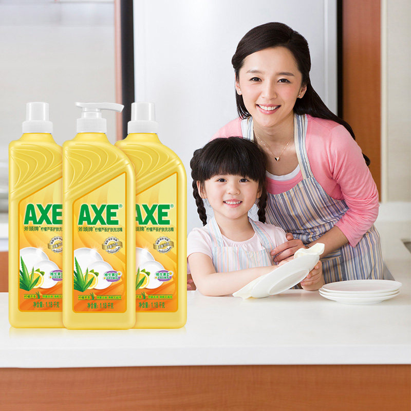 axe /斧头牌柠檬芦荟花茶*清洁剂 爱搭居家日用洗洁精