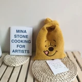 Демисезонный брендовый мультяшный жилет, милая сумка, с медвежатами