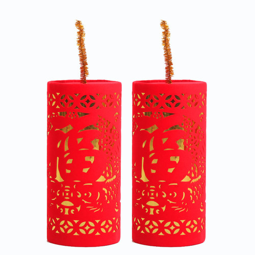 2026马年新年装饰炮仗炮竹坐炮春节商场酒店元旦场景布置道具摆件 - 图3