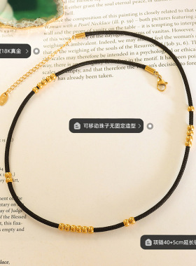 精美高档韩系ins极简洛丽塔配饰时尚百搭颈链小众设计感锁骨项链