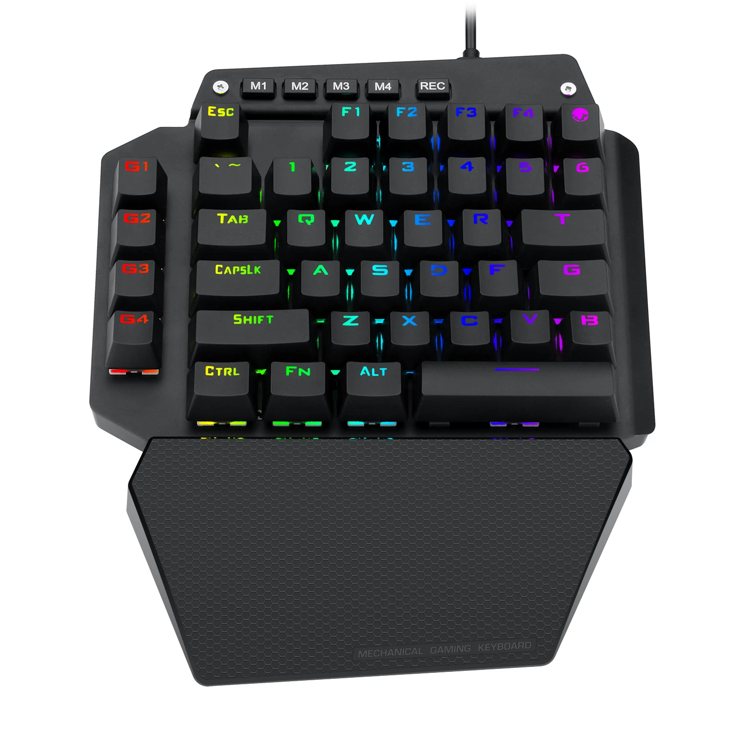 Mechanical keyboard, mobile phone
