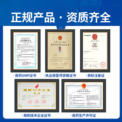 中龙神力庆大霉素注射用液猪拉稀药狗狗用犬猫雾化羊肠炎兽药兽用 - 图2