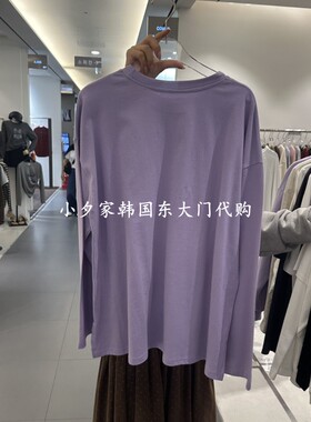 一件包邮 小夕韩国东大门代购COMBO 26秋季女装时尚新款长袖T恤