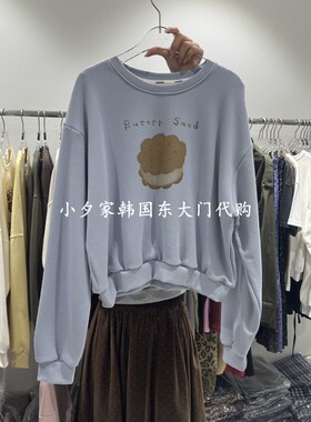 一件包邮 小夕韩国东大门代购COMBO 26秋季女装时尚新款卫衣