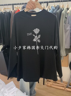 一件包邮 小夕韩国东大门代购SPAGHETTI 26秋季女时尚新款长袖T恤