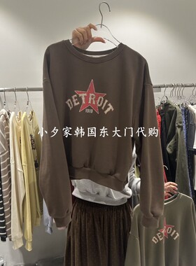 一件包邮 小夕韩国东大门代购COMBO 26秋季女装时尚新款卫衣